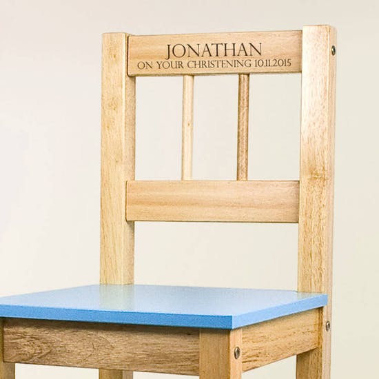 Personalised Child's Wooden Chair