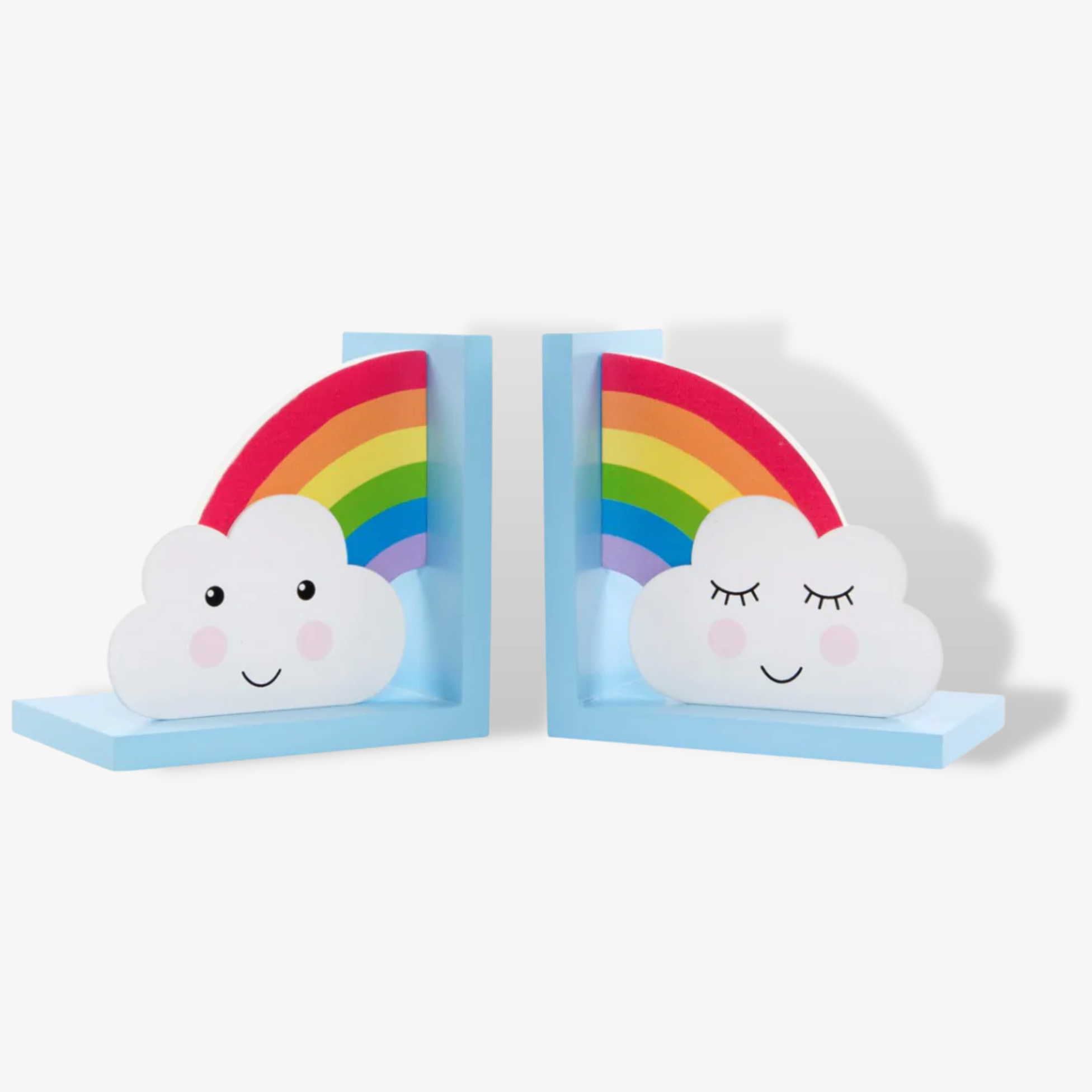 Personalised Day Dream Rainbow Bookends