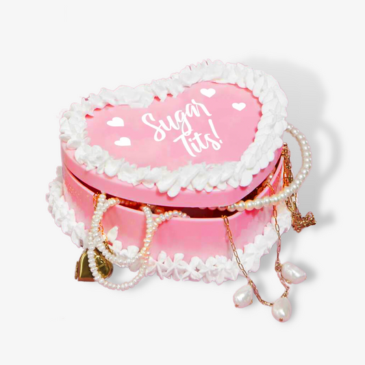 Personalised Fake Cake Jewellery Box