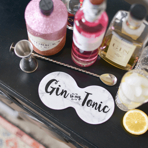 Gin And Tonic Double Drinks Coasters