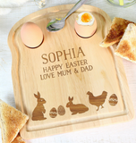 Personalised Egg And Toast Board