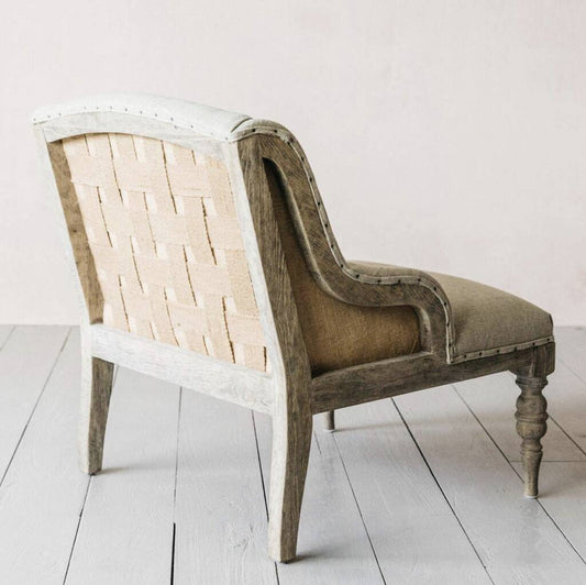 Margot Chair In Natural Hessian