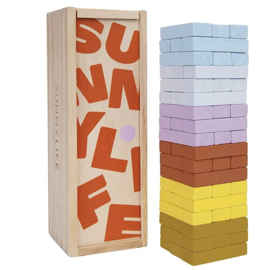 'Tumbling Tower' Wooden Travel Game
