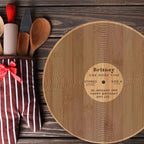 #1 Chart Birthday Gift - Vinyl Record Chopping Board | 30th Birthday Gift | Musical Birthday Gift