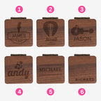 Music Gift - Guitar Pick Holder Box | Custom Wooden Storage Case | Gift for Musician