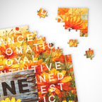 Personalised October Birthday Puzzle - 250/500 Pieces