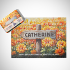 Personalised October Birthday Puzzle - 250/500 Pieces