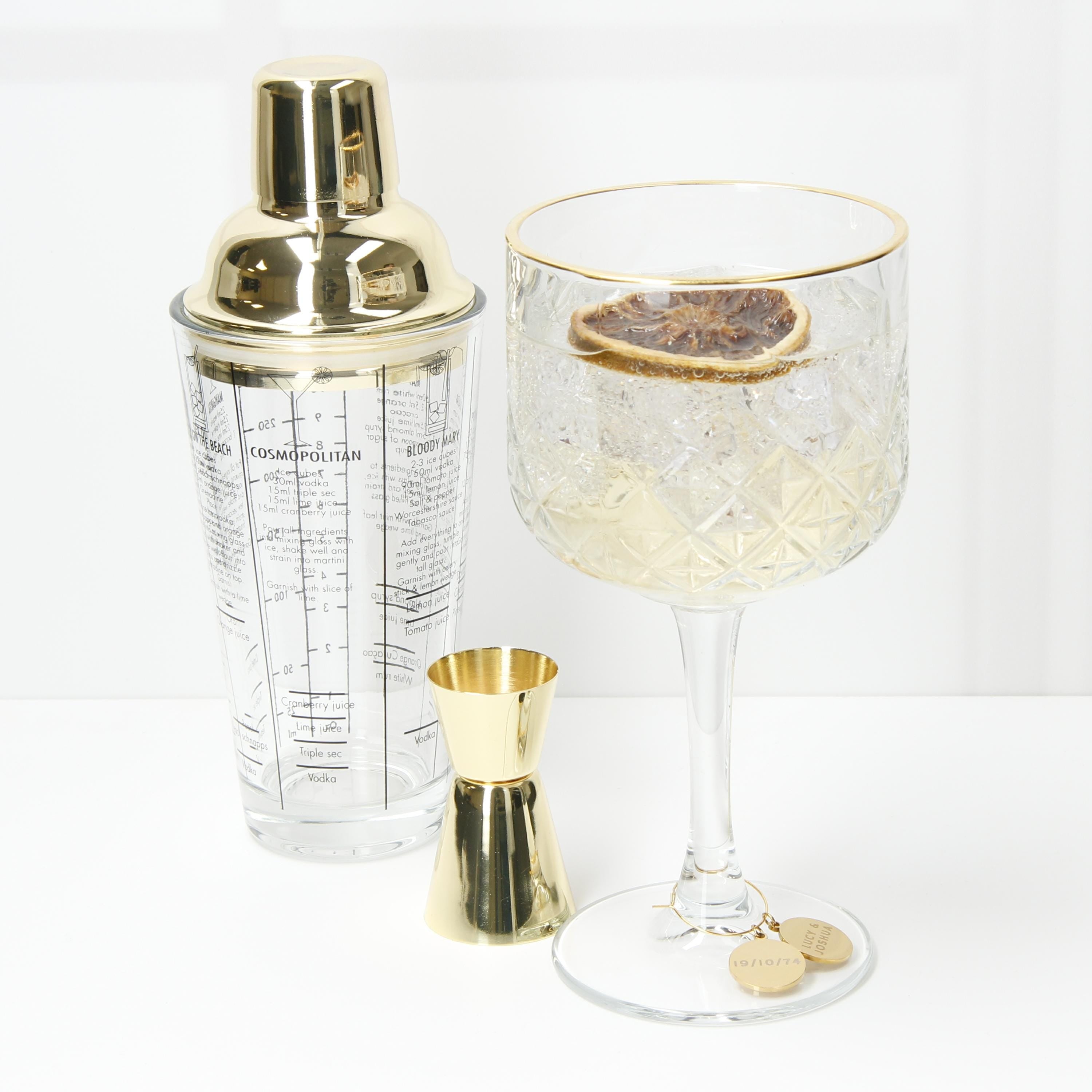drinking glasses