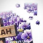 Personalised February Birthday Puzzle - 250/500 Pieces