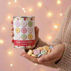 Personalised Love Hearts Retro Sweets Tin Valentine's Gift