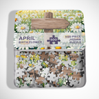 Personalised April Birthday Puzzle - 250/500 Pieces