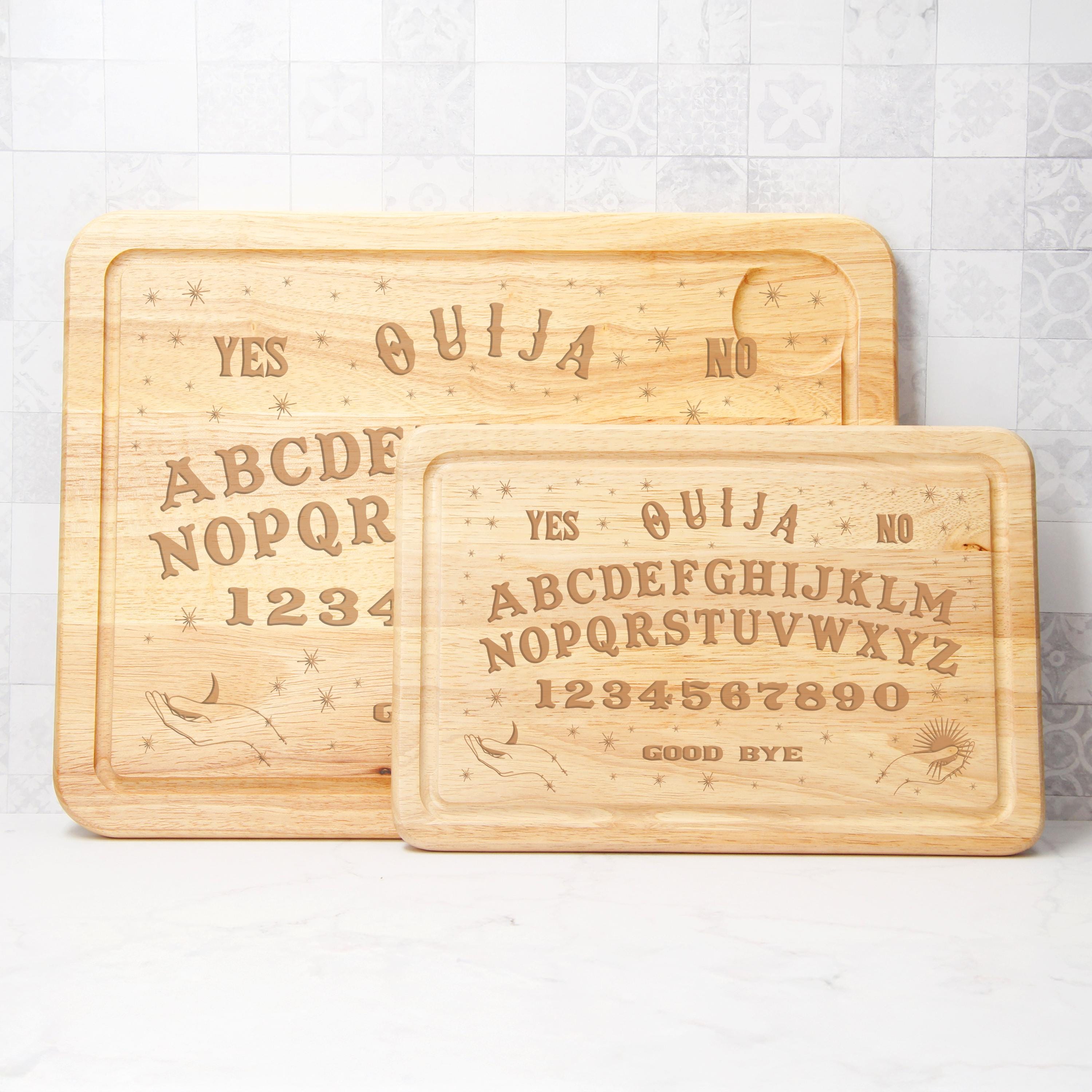 Engraved Spiritual Ouija Board Chopping Board Game