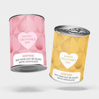 Personalised Chocolate Hearts in a Tin - Gold or Pink