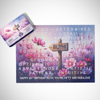 Personalised May Birthday Puzzle - 250/500 Pieces