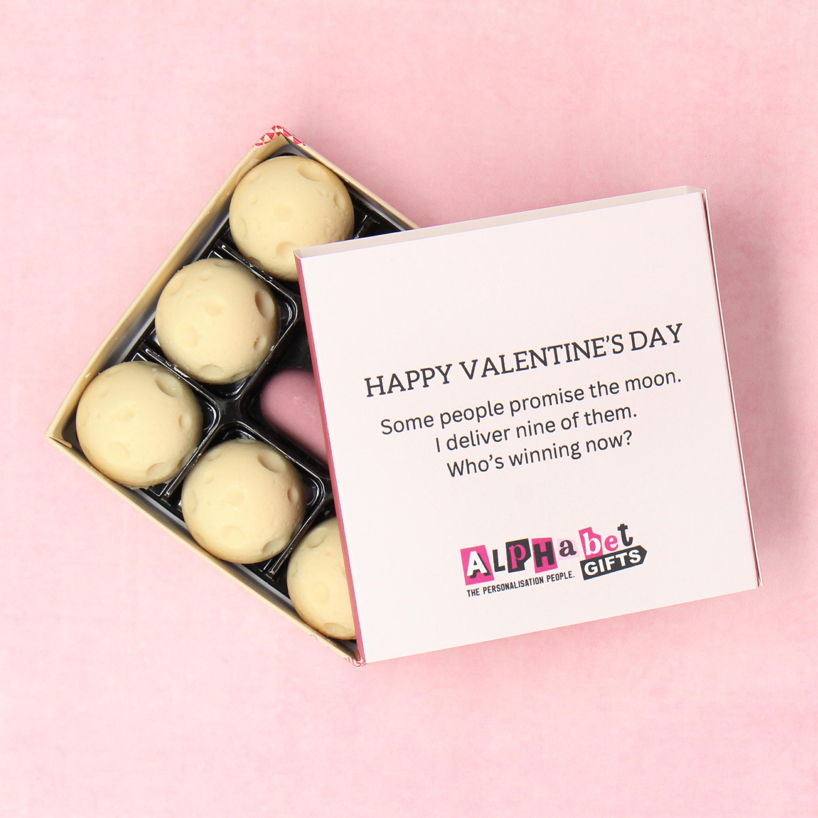 I Love You to the Moon and Back - Anniversary Date Night Chocolates