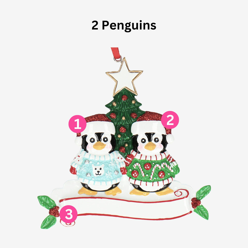 Christmas Jumper Bauble - Personalised | Five Designs | Christmas Decor