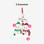 Snowman Christmas Bauble - Personalised | North Pole Design | Christmas Decor