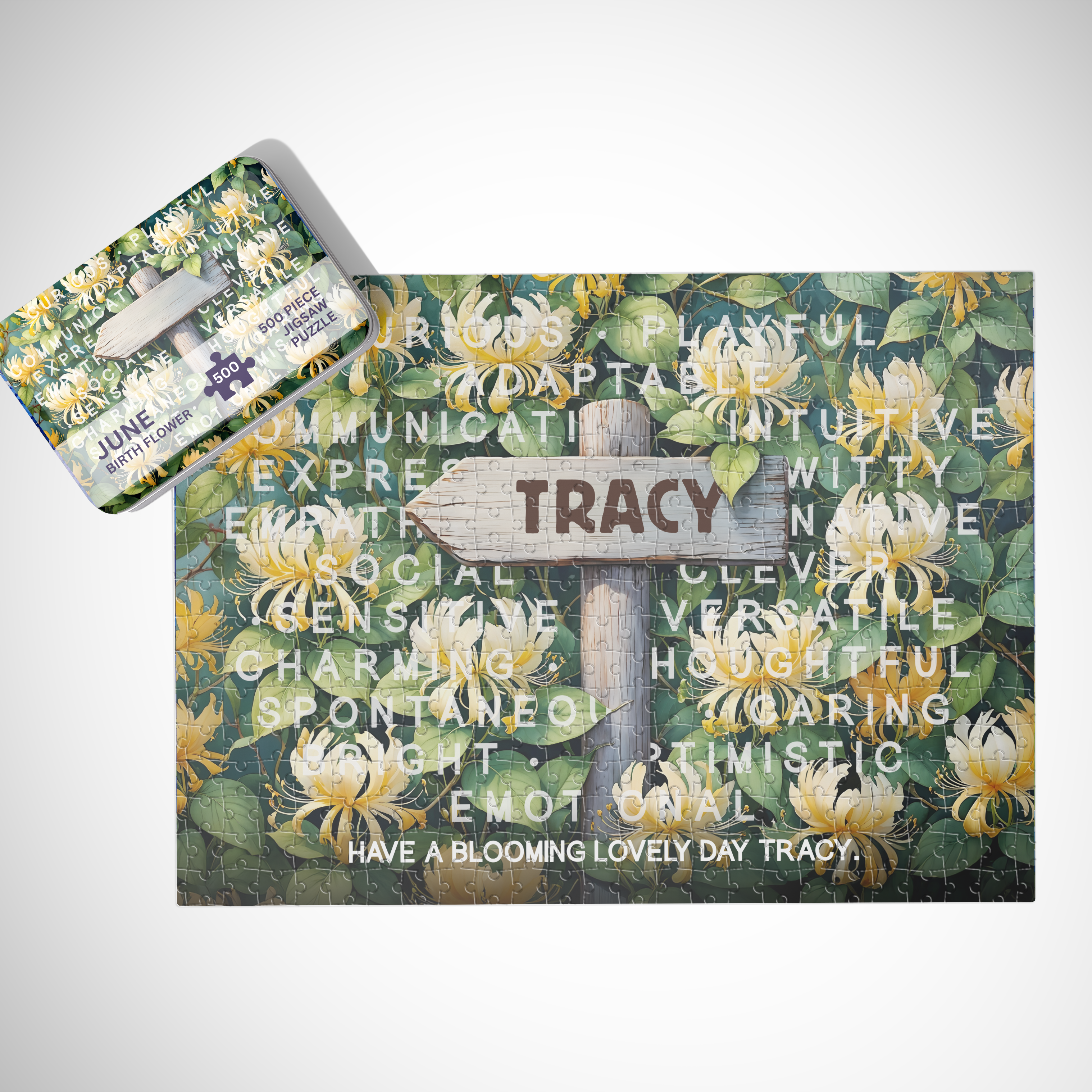 Personalised June Birthday Puzzle - 250/500 Pieces Main image
