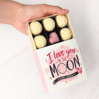 I Love You to the Moon and Back - Anniversary Date Night Chocolates