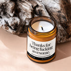 Personalised Thank You For Being F*cking Awesome Candle