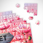 Personalised August Birthday Puzzle - 250/500 Pieces