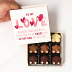 Chocolate Boobs - Box of Rude Chocolate Gifts | Personalised Gift | Anniversary Gift