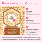 Personalised Bees Knees Tin - Seed Kit for Bees | Gift for Grandad | Birthday Gift