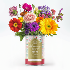 Personalised Blooming Best Mum Flower Tin - Birthday Gift For Mum | Mother Gift