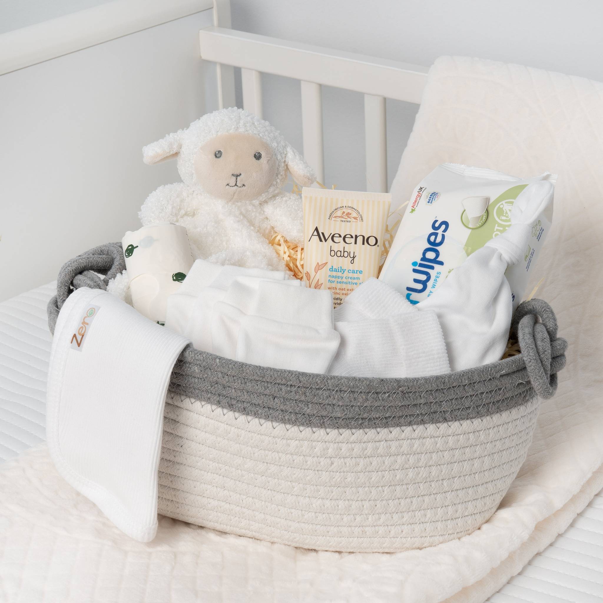 The Mini Newborn Baby Essentials Gift Set - Grey Main image