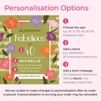 Fabulous At Flowers Tin - Choice of Ages | Birthday Gift | Grow Your Own Flowers