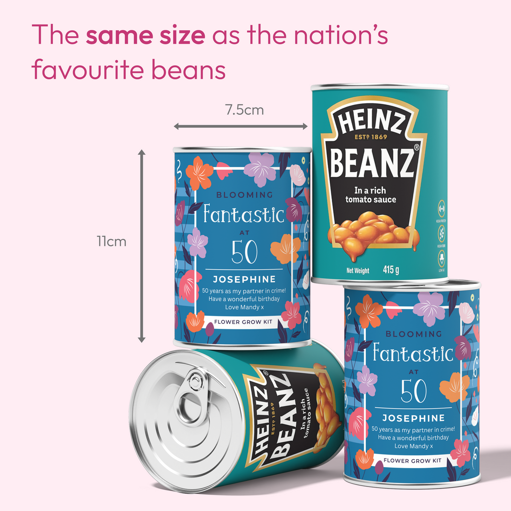 Fantastic At Flowers Tin - Choice of Ages | Birthday Gift | Grow Your Own Flowers