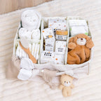 Pink The Ultimate Newborn Baby Essentials Hamper with Blanket baby hamper gif... – Pink