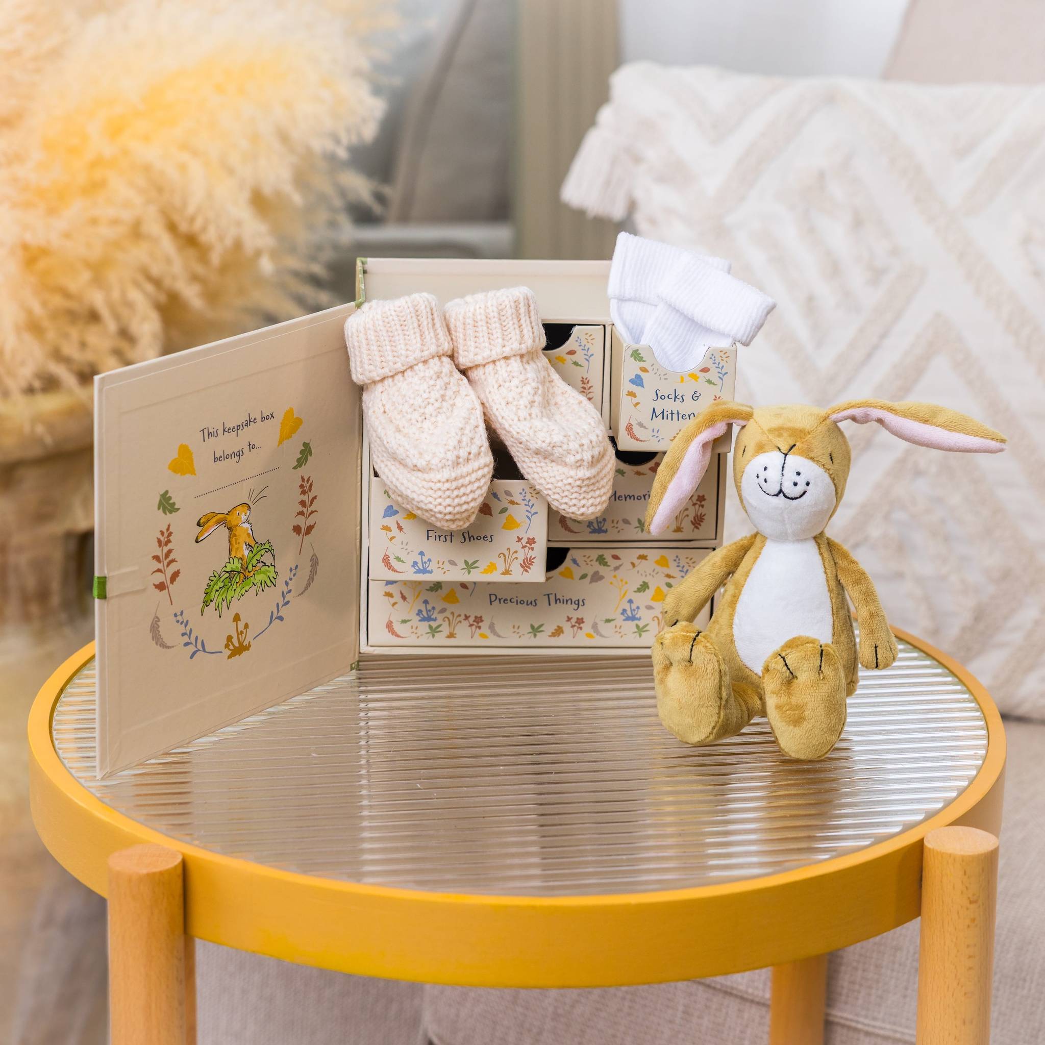 Guess How Much I Love You Keepsake Box Gift Set with Keepsake Disc - Cream Main image