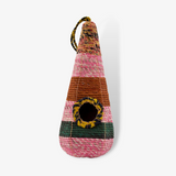 Handmade Bird Box Made From Recycled Sari Fabric
