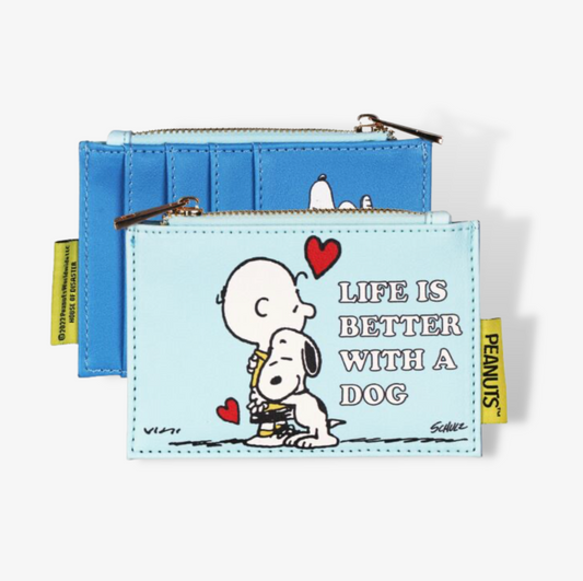 Blue Snoopy Credit Card Wallet