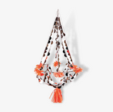Paper And Tassle Pajaki Christmas Chandelier