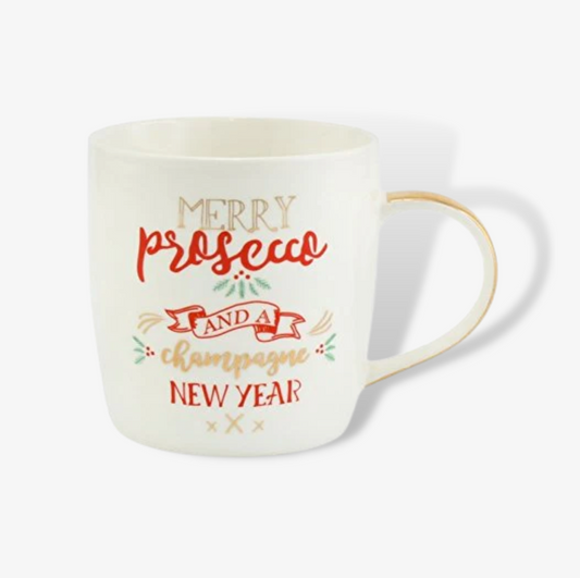Have A Merry Prosecco Christmas Mug