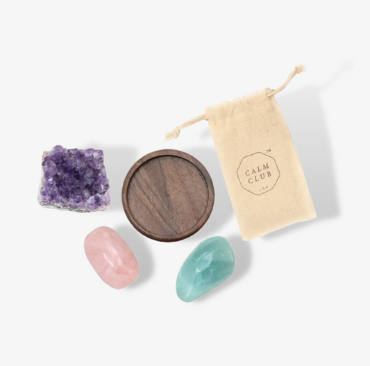Healing Stones In A Personalised Bag
