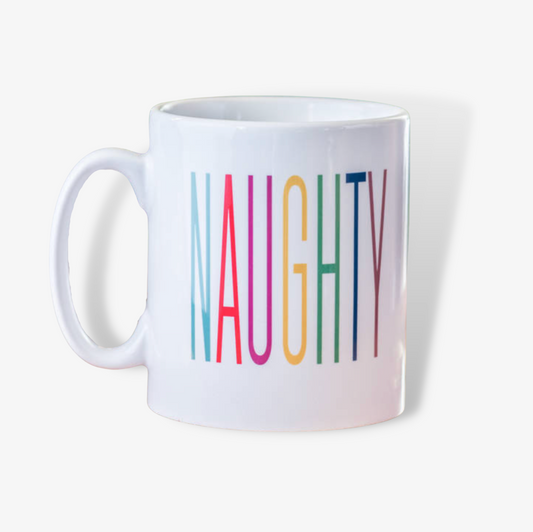 Personalised Naughty Or Nice Christmas Mug