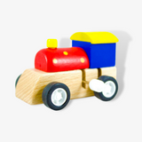 Personalised Wind Up Train Engine Wooden Train Toy