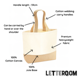 Personalised Shopper Teacher Carry Bag