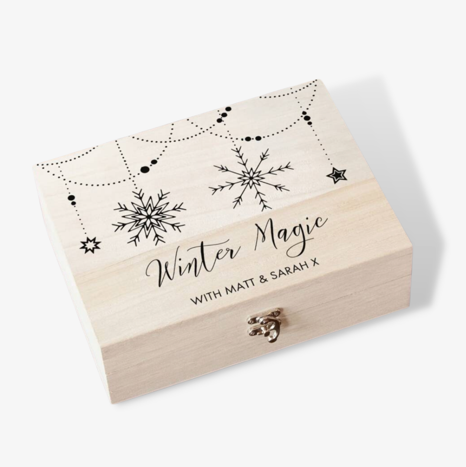 Personalised Winter Magic Christmas Eve Box