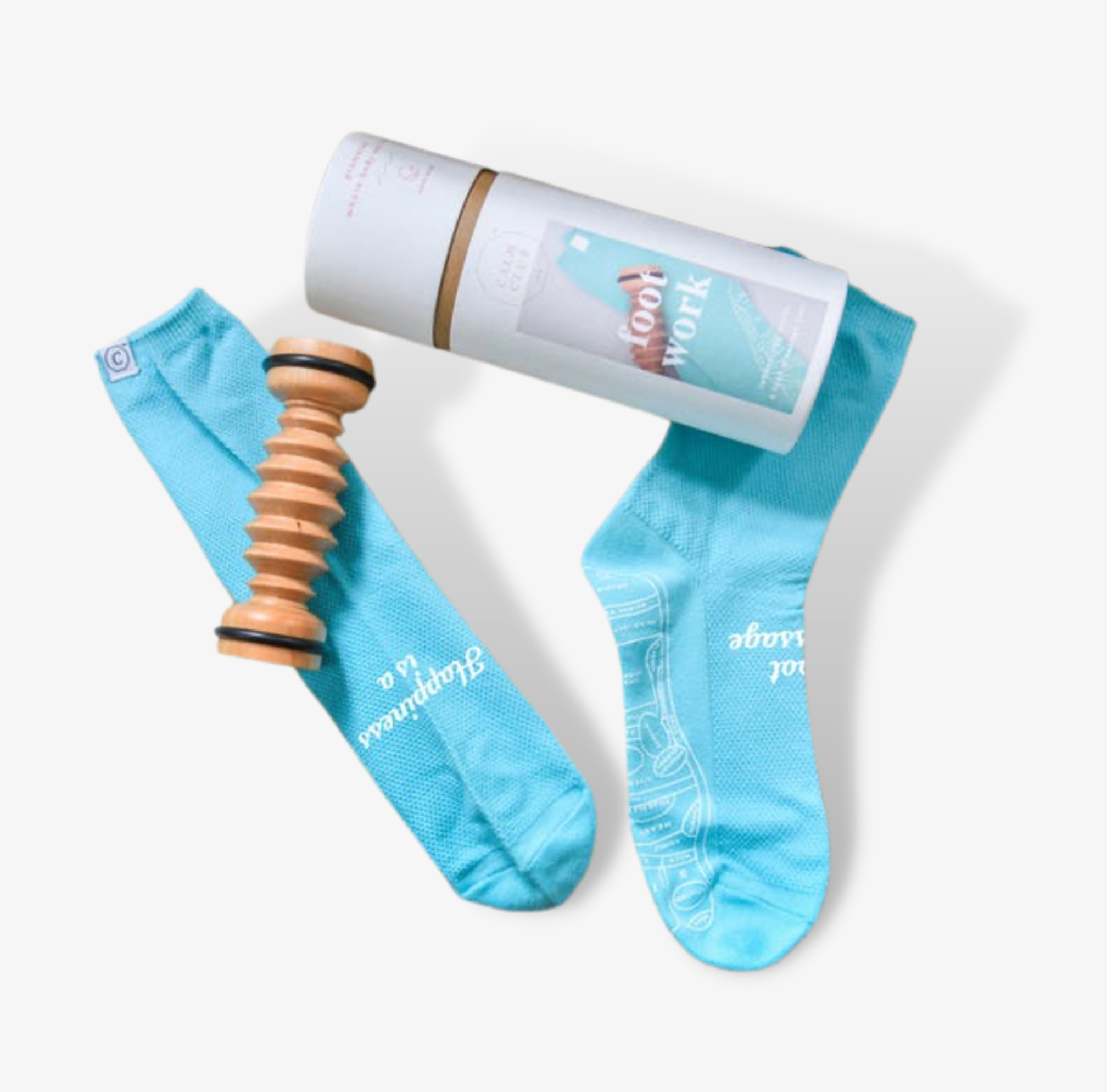 Personalised Reflexology Socks & Massage Tool