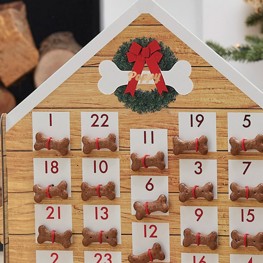 Refillable Dog Biscuit Advent Countdown