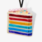 Rainbow Cake Slice Bauble