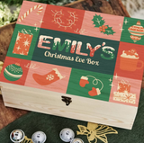 Personalised Childs Christmas Eve Box