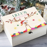 Personalised Reindeer Christmas Eve Box