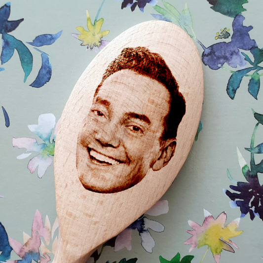 Personalised Wooden Face Spoon
