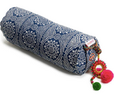 Rangoli Embroidered Yoga Neck Cushion