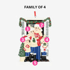 Farm House Christmas Tree Bauble - Add Five Names | Christmas Decor